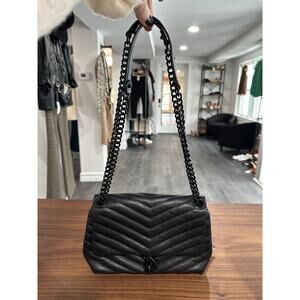 Rebecca Minkoff Edie Chevron Quilted Leather Crossbody